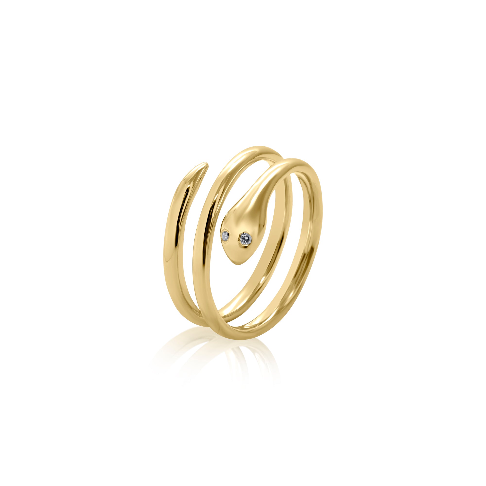 Inel Sarpe cu Diamante