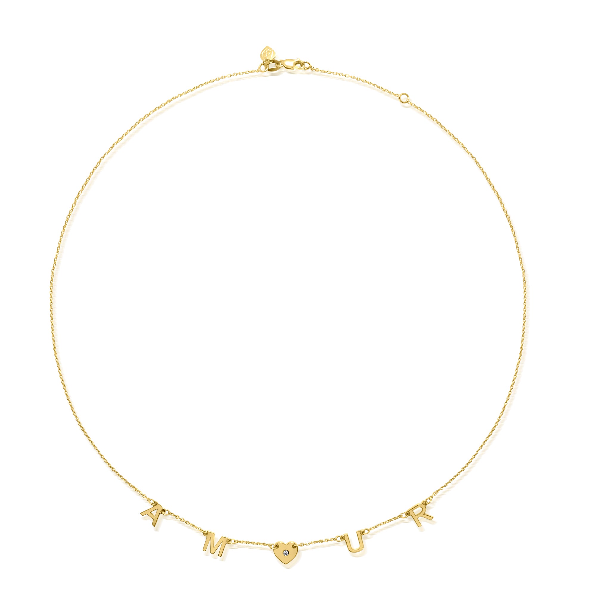 Colier AMOUR cu Diamant